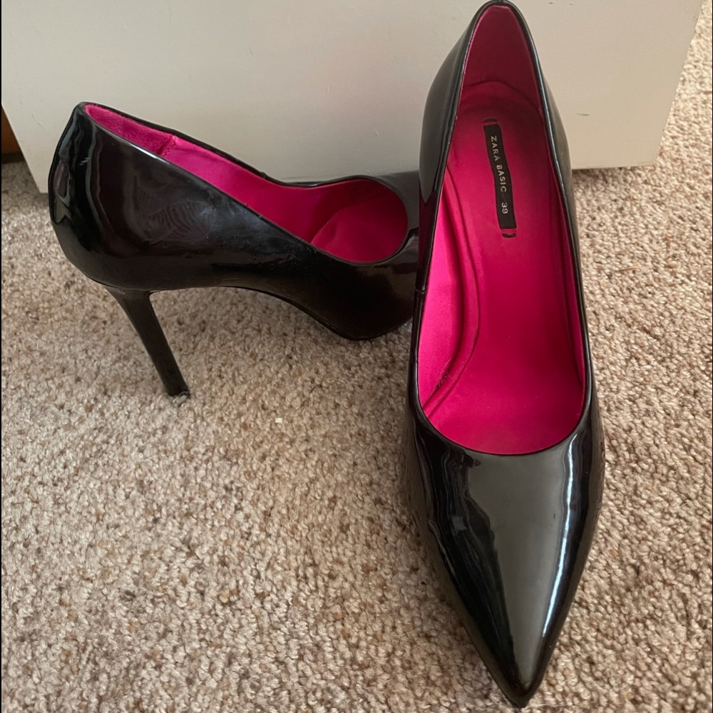 Zara basics high heel shoes